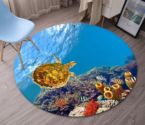Sea turtle coral na7371 - turtle,
