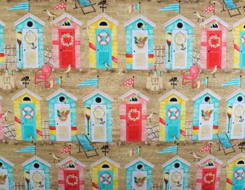 Seaside fabric quilting - fabric,,