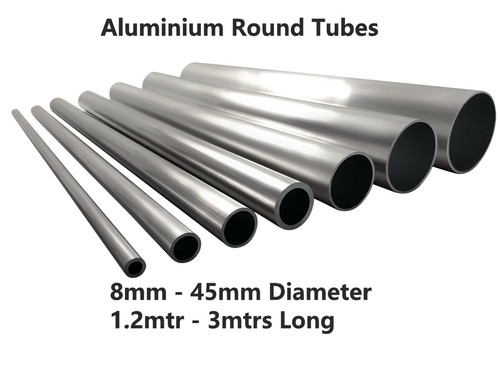 Aluminium round tube - tube, 10mm