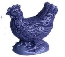 WADE WHIMSIE PURPLE HETTIE HEN