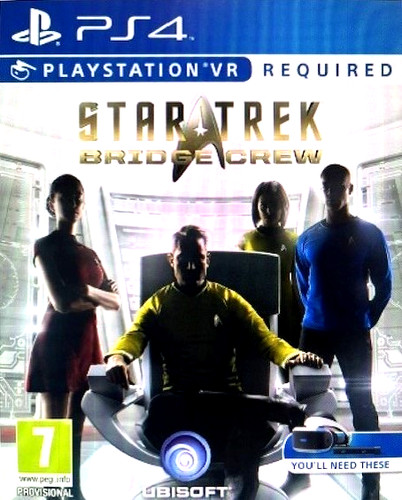 Star trek bridge - star, psvr