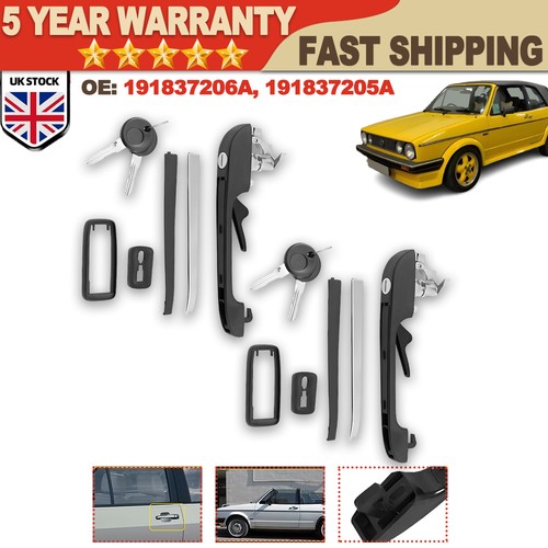 Right door handle fits golf - handle,