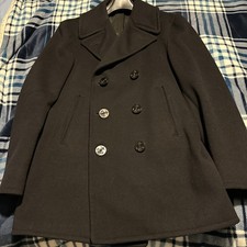 Vintage 40s US Navy Kersey Pea