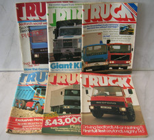 Truck Magazine 1980 - 6 Issues