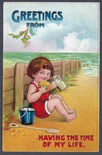 Seaside greetings - old