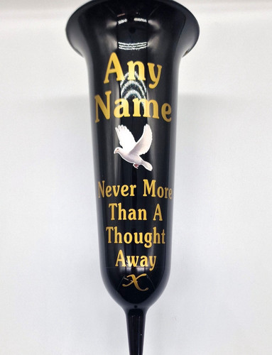 Personalised gloss black dove - gloss,