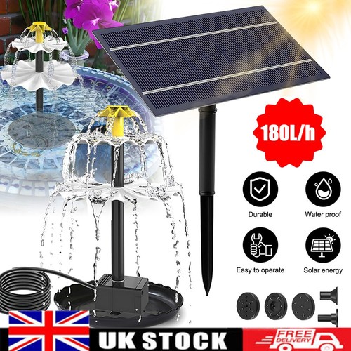 Solar panel powered water - panel,