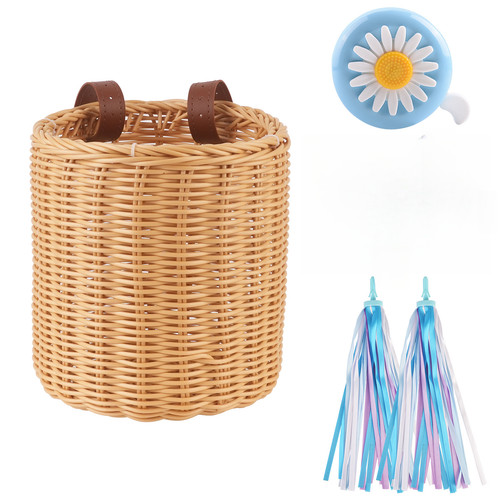 Retro bike basket - retro, vintage
