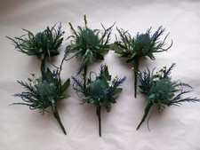 6 Scottish style blue/green