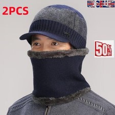 2X Mens Winter Warm Peaked