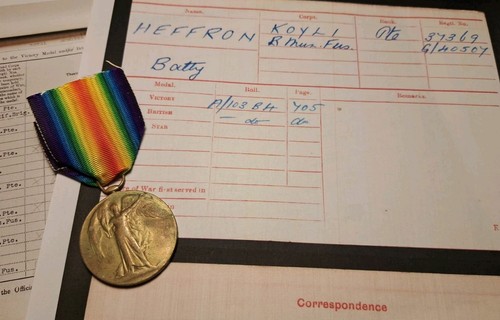 Ww1 victory medal - medal, pte