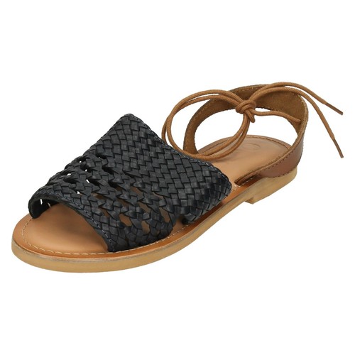 Ladies leather collection flat - ladies,