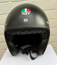 BLACK MOTOR CYCLE HELMET AGV
