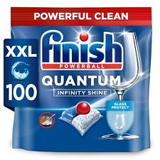 Finish Quantum Infinity Shine Dishwasher Tablets | Regular | 100 Tabs