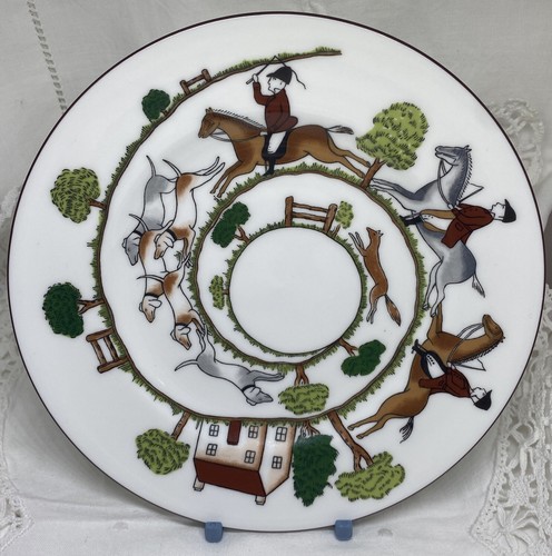 Coalport hunting scene side - coalport,