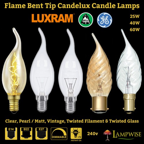 Flame bent tip candelux - bent,