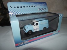 Corgi Vanguards Morris minor van Glasgow Police 1/43