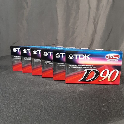 New sealed tdk d90 - sealed, ieci