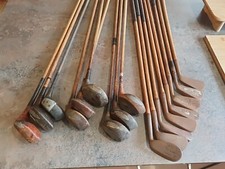 Golf Clubs, 17, antique