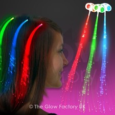 Fibre-optic Hair Clip with LED