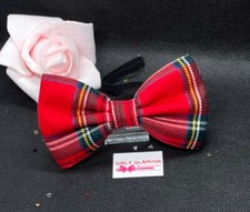 Tartan Bow Tie Necktie Dickie