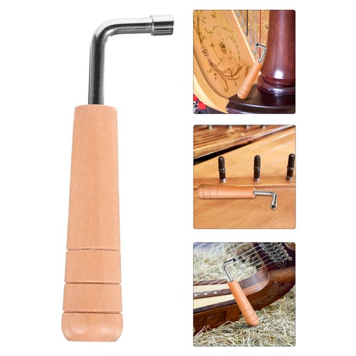 Tuning wrench wood harp - harp,