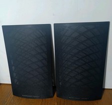 Pair Of Mordaunt Short Aviano 1 Speaker Grilles Cloth Covers Genuine Original 