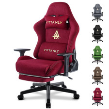 Gaming Chair with Footrest –