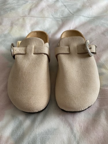 Ladies beige joia - joia, mule