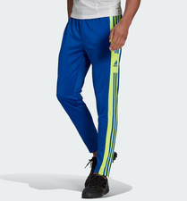 adidas Track Pants Mens - Football Training Tracksuit Bottoms - Zip Pockets - M