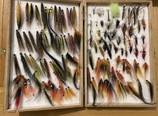 Plywood Fly Box Containing