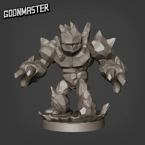 Small ice golem miniature - small,