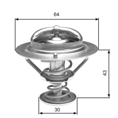 Gates thermostat coolant - thermostat,coolant, fits