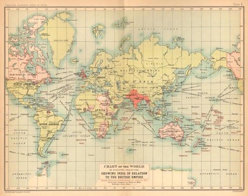 World mercator on - mercator's,