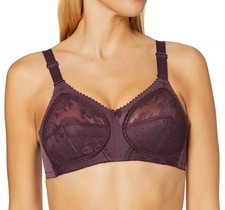 Triumph Classics Doreen Bra Brandy Size 42B Non Wired Soft Cup Firm Support New