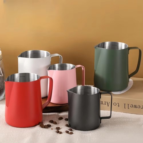 Latte art cup - stainless, steel