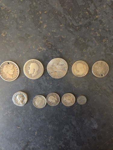 Metal detecting finds silver - metal,