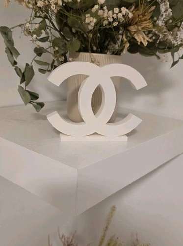 Chanel logo sign printed - chanel,