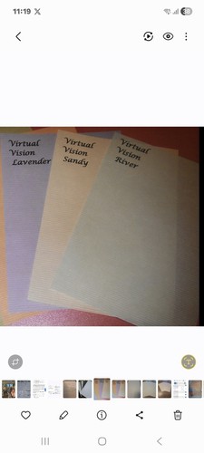 120 sheets virtual vision - sheets,