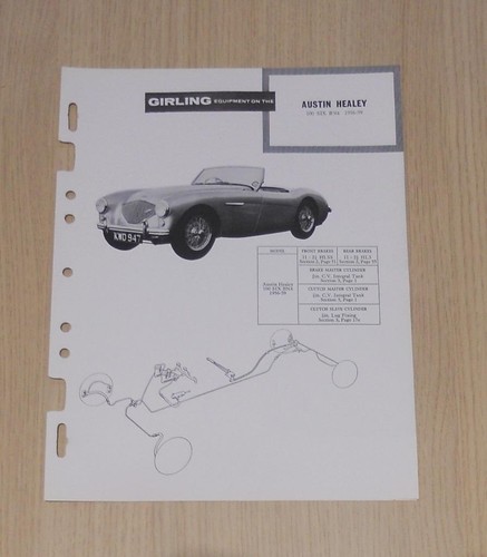 Austin healey 100 six bn4 - healey,