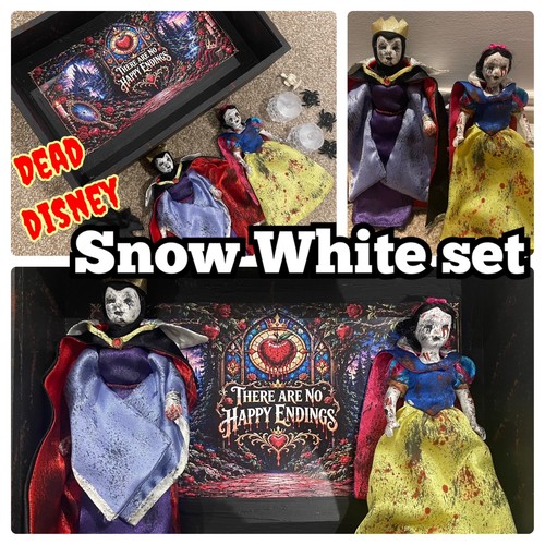 Porcelain horror doll snow - porcelain,
