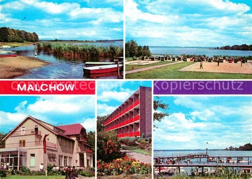 Malchow bathing beach