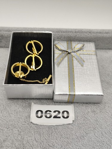 Dunhill logo gold tone - dunhill, d