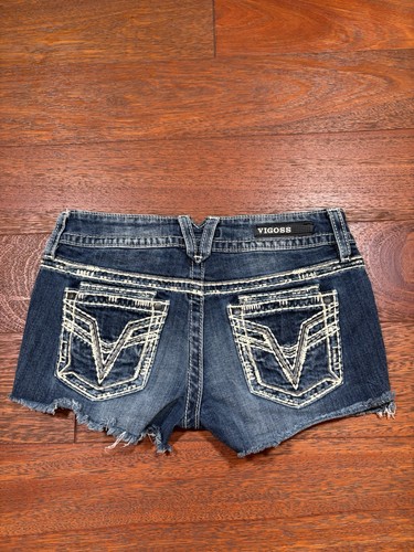 Y2k vigoss womens denim shorts - denim,