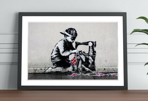 Banksy slave labour framed - slave,
