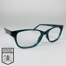 SPECSAVERS eyeglasses GREEN TEAL SQUARE glasses frame MOD: 30519237