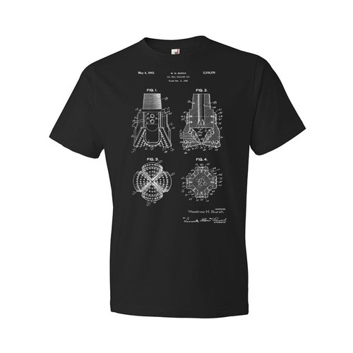 Oil well drill bit shirt - drill,