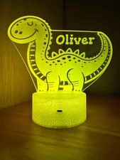 Personalised Kid's LED Night