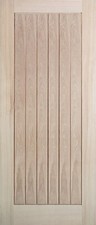 Oak external door cottage - external, 45mm