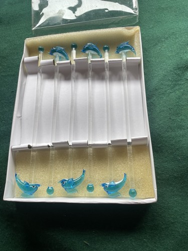 Set boxed art glass - 6,